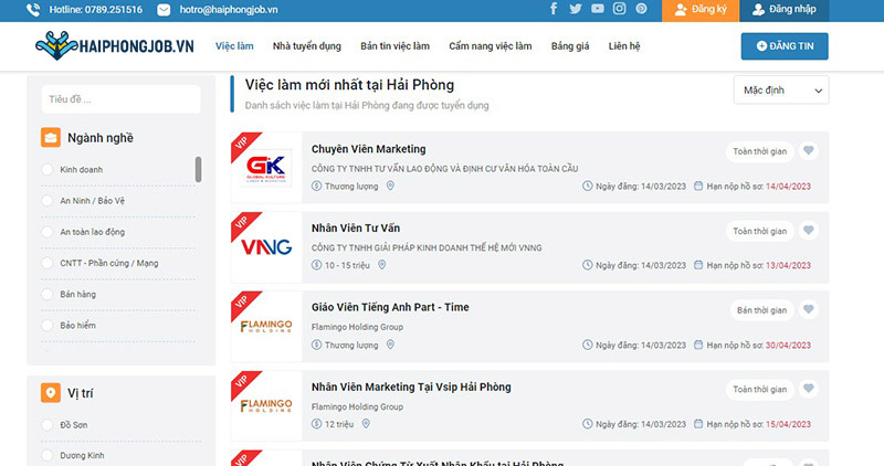 Hướng dẫn cách nộp CV